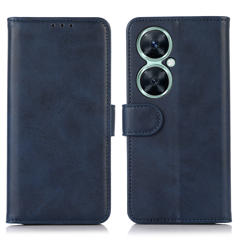 For Huawei Nova 11i / Enjoy 60 Pro / Maimang 20 PU Leather Wallet Case Stand Cowhide Texture Phone Cover