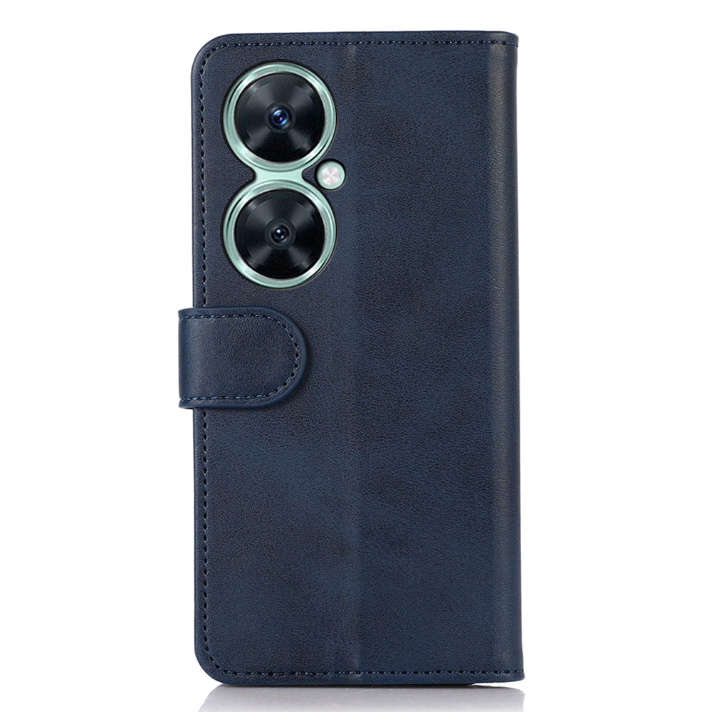 For Huawei Nova 11i / Enjoy 60 Pro / Maimang 20 PU Leather Wallet Case Stand Cowhide Texture Phone Cover