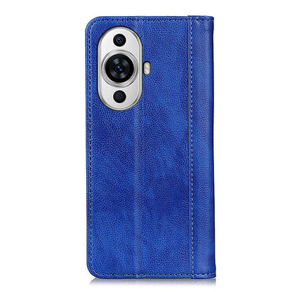 For Huawei nova 11 Pro / nova 11 Ultra Split Leather Wallet Phone Cover Litchi Texture Stand Case