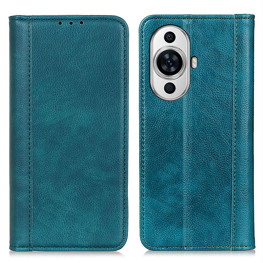 For Huawei nova 11 Pro / nova 11 Ultra Split Leather Wallet Phone Cover Litchi Texture Stand Case