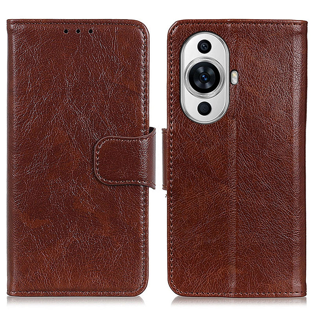 For Huawei nova 11 Pro / nova 11 Ultra Nappa Texture Split Leather Phone Case Wallet Stand Cover