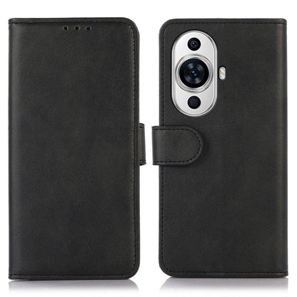 For Huawei nova 11 Pro / nova 11 Ultra Cowhide Texture Phone Wallet Case PU Leather Phone Stand Cover