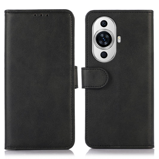 For Huawei nova 11 Pro / nova 11 Ultra Cowhide Texture Phone Wallet Case PU Leather Phone Stand Cover