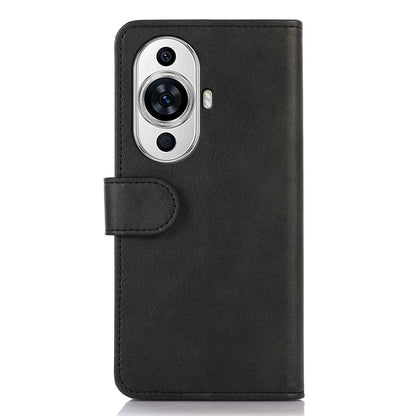 For Huawei nova 11 Pro / nova 11 Ultra Cowhide Texture Phone Wallet Case PU Leather Phone Stand Cover