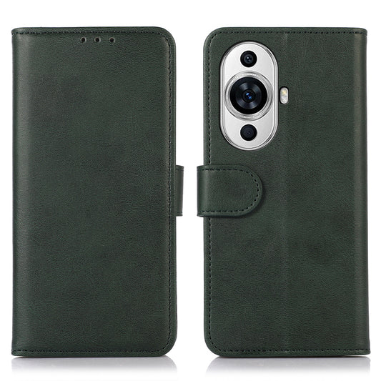 For Huawei nova 11 Pro / nova 11 Ultra Cowhide Texture Phone Wallet Case PU Leather Phone Stand Cover