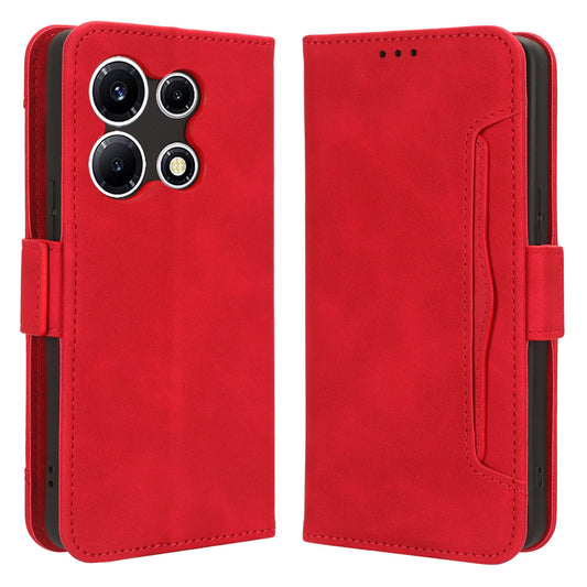 For Infinix Note 30 VIP 5G X6710 Multiple Card Slots PU Leather Case Phone Wallet Stand Cover