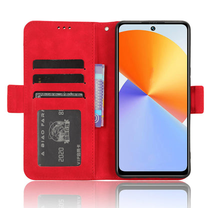 For Infinix Note 30 VIP 5G X6710 Multiple Card Slots PU Leather Case Phone Wallet Stand Cover