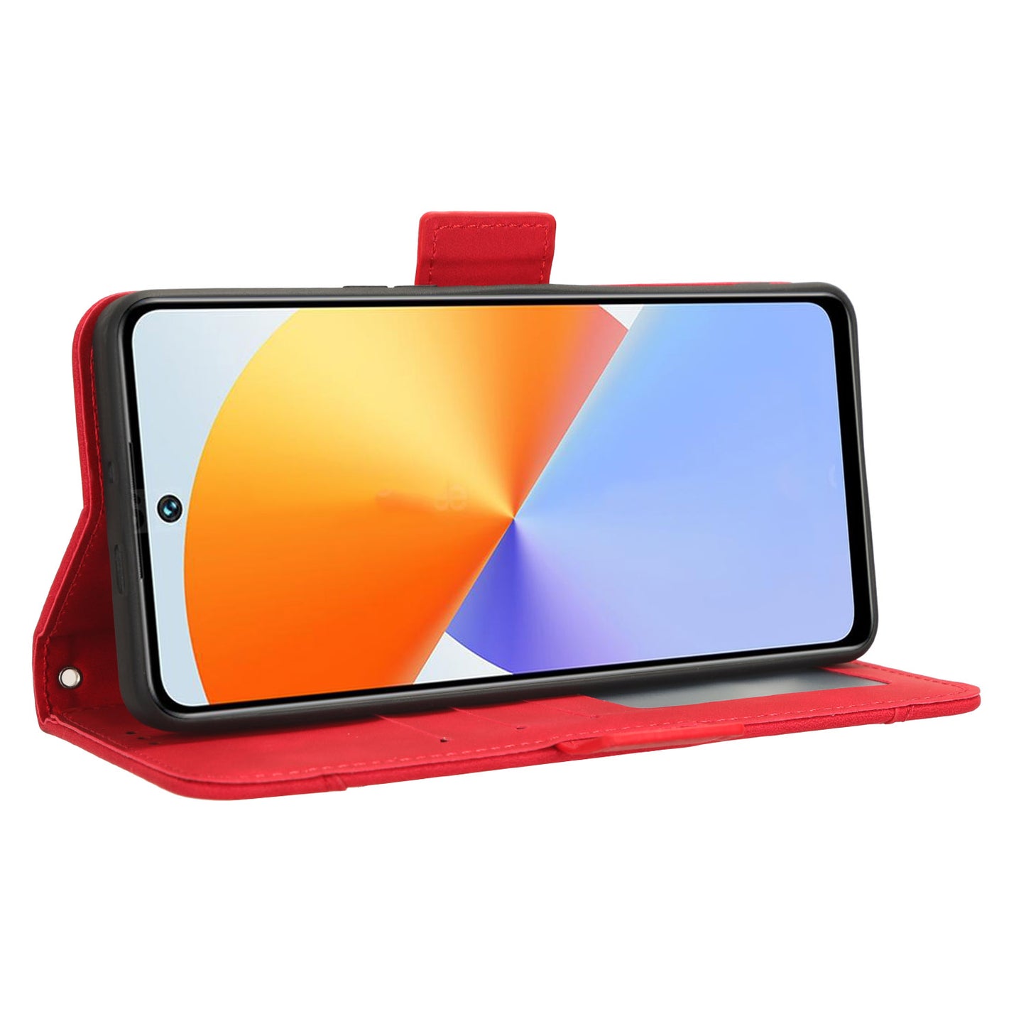 For Infinix Note 30 VIP 5G X6710 Multiple Card Slots PU Leather Case Phone Wallet Stand Cover