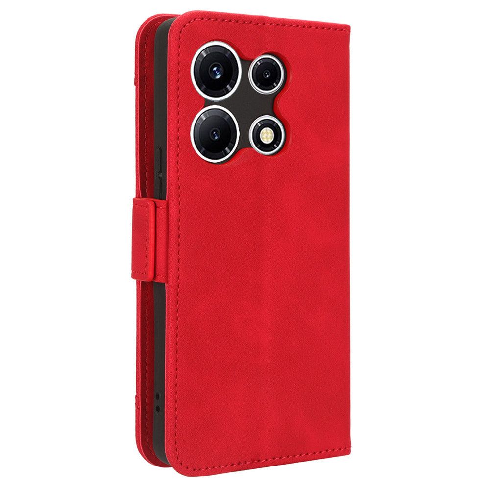 For Infinix Note 30 VIP 5G X6710 Multiple Card Slots PU Leather Case Phone Wallet Stand Cover