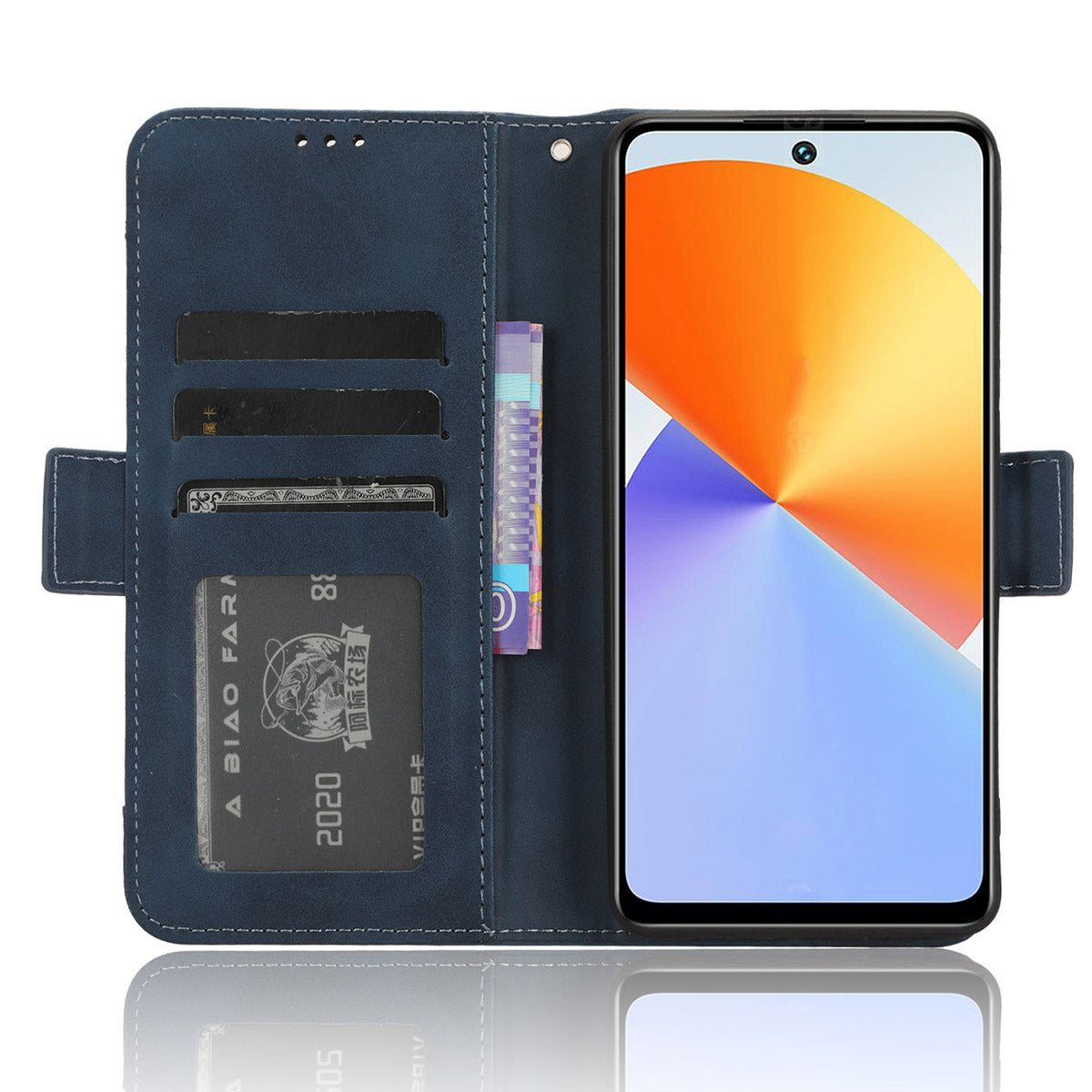 For Infinix Note 30 VIP 5G X6710 Multiple Card Slots PU Leather Case Phone Wallet Stand Cover