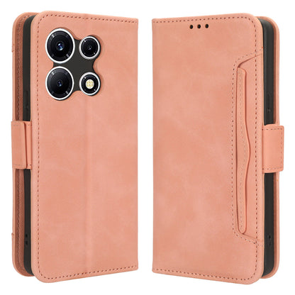 For Infinix Note 30 VIP 5G X6710 Multiple Card Slots PU Leather Case Phone Wallet Stand Cover