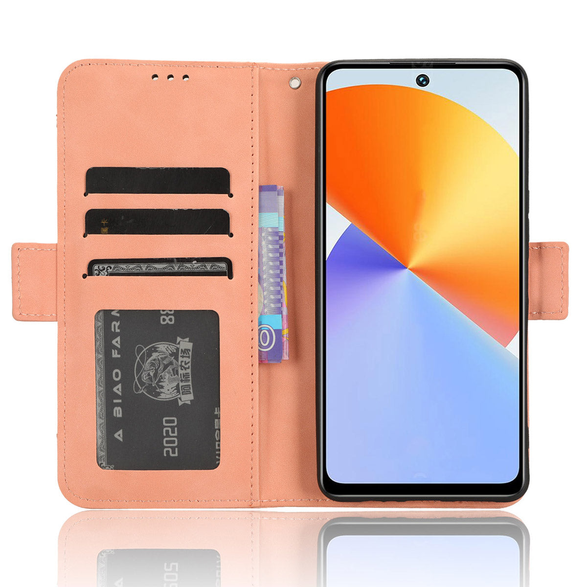 For Infinix Note 30 VIP 5G X6710 Multiple Card Slots PU Leather Case Phone Wallet Stand Cover