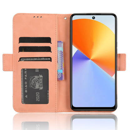 For Infinix Note 30 VIP 5G X6710 Multiple Card Slots PU Leather Case Phone Wallet Stand Cover