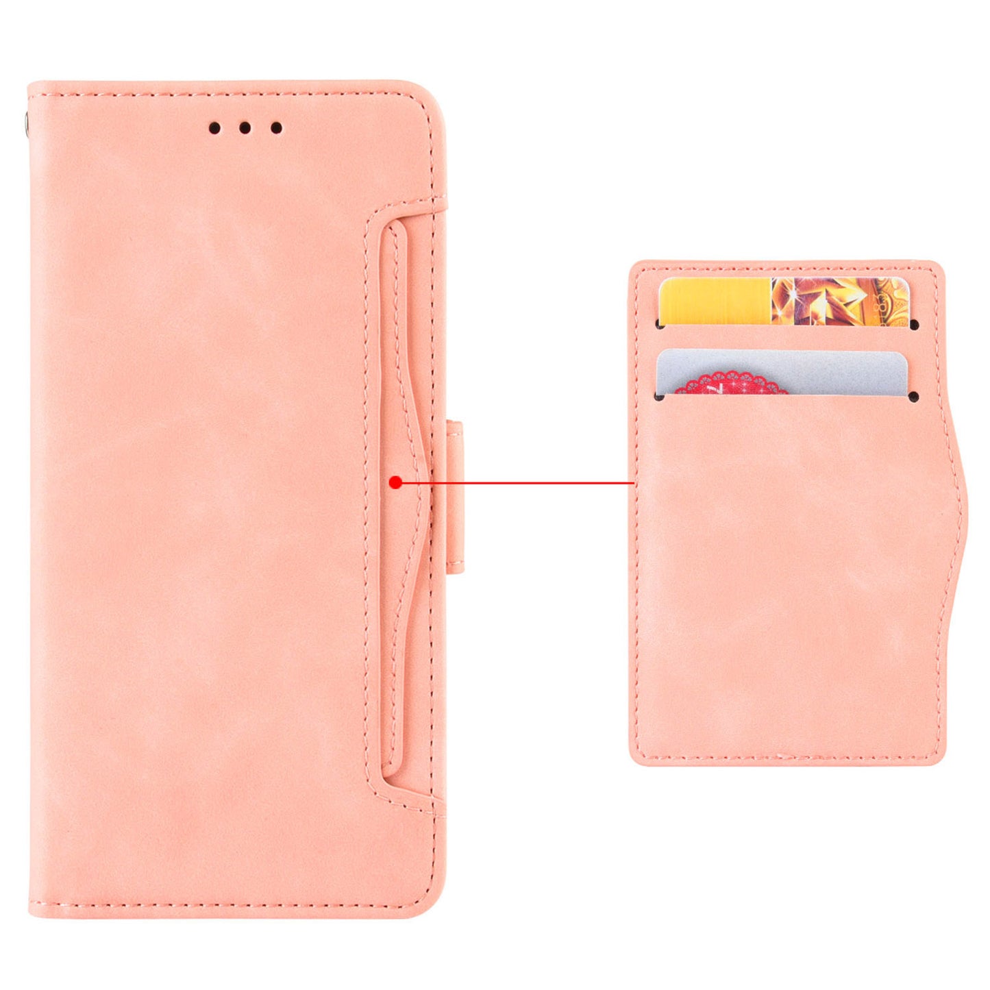 For Infinix Note 30 VIP 5G X6710 Multiple Card Slots PU Leather Case Phone Wallet Stand Cover