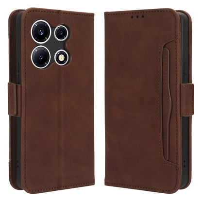 For Infinix Note 30 VIP 5G X6710 Multiple Card Slots PU Leather Case Phone Wallet Stand Cover