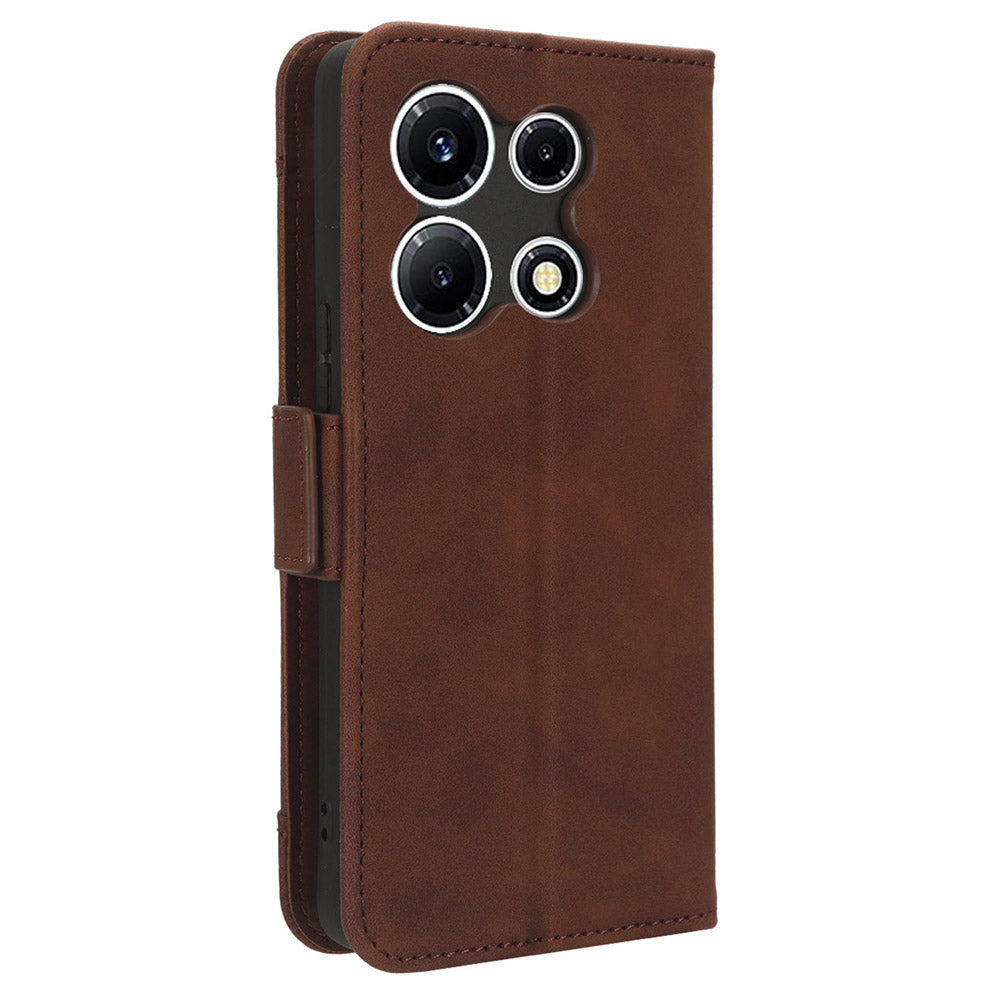 For Infinix Note 30 VIP 5G X6710 Multiple Card Slots PU Leather Case Phone Wallet Stand Cover