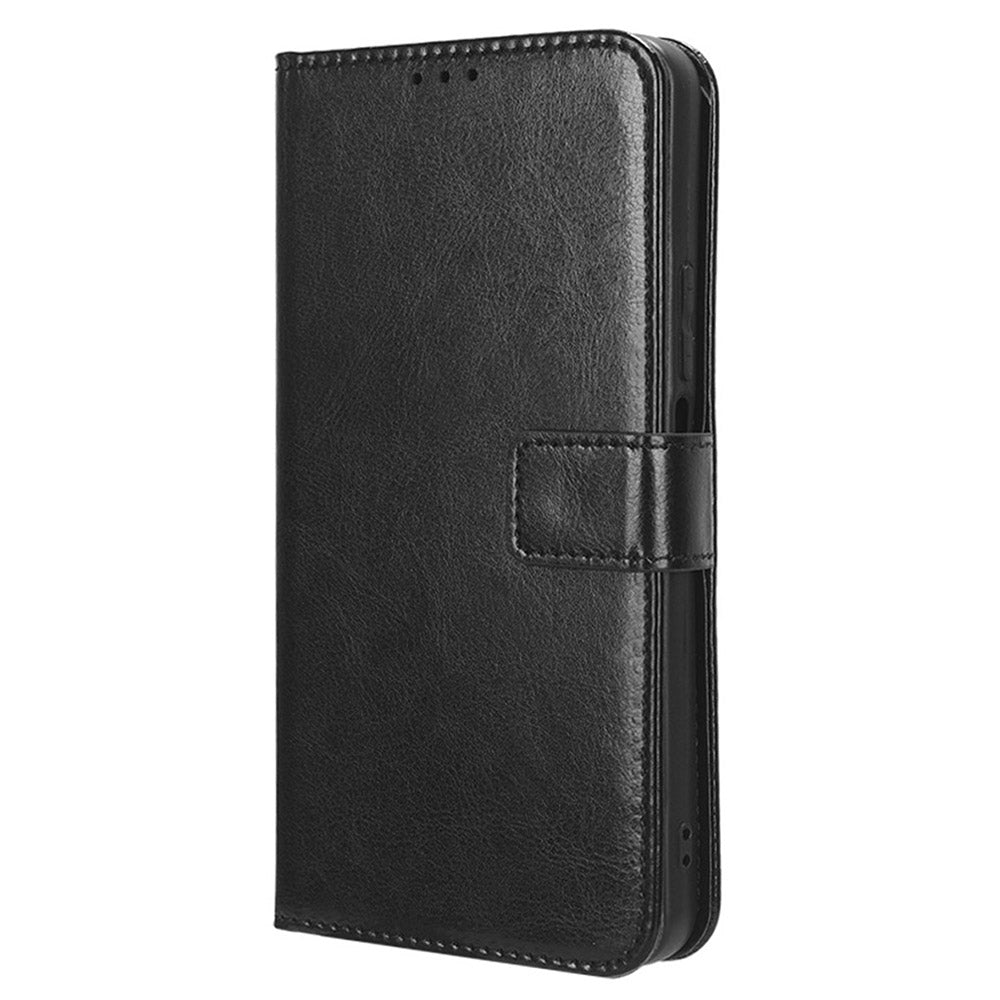 For Infinix Note 30 VIP 5G X6710 Crazy Horse Texture Phone Stand Case PU Leather Wallet Cover