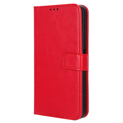 For Infinix Note 30 VIP 5G X6710 Crazy Horse Texture Phone Stand Case PU Leather Wallet Cover