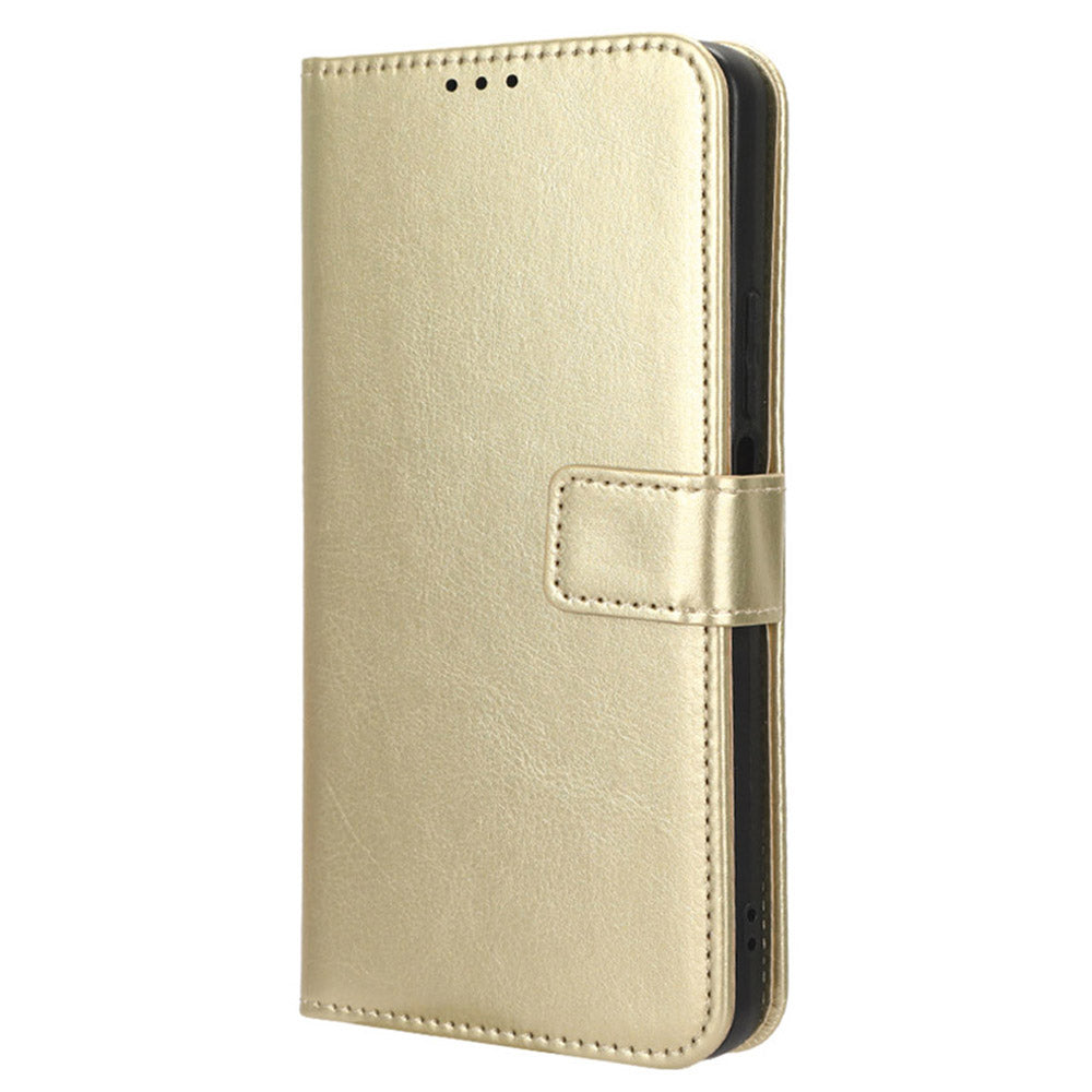 For Infinix Note 30 VIP 5G X6710 Crazy Horse Texture Phone Stand Case PU Leather Wallet Cover