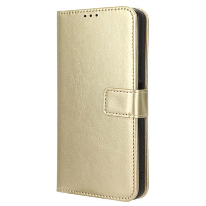 For Infinix Note 30 VIP 5G X6710 Crazy Horse Texture Phone Stand Case PU Leather Wallet Cover