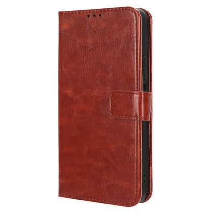 For Infinix Note 30 VIP 5G X6710 Crazy Horse Texture Phone Stand Case PU Leather Wallet Cover