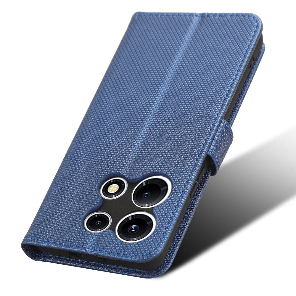 For Infinix Note 30 VIP 5G X6710 PU Leather Cell Phone Case Diamond Texture Wallet Stand Cover