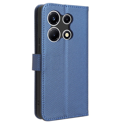 For Infinix Note 30 VIP 5G X6710 PU Leather Cell Phone Case Diamond Texture Wallet Stand Cover