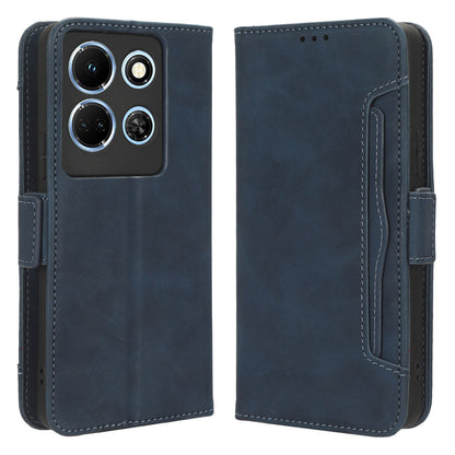 For Infinix Note 30 4G / X6833B / X6716B Anti-Scratch PU Leather Case Wallet Phone Stand Cover with Multiple Card Slots