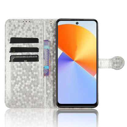 For Infinix Note 30 VIP 5G Phone Wallet Case Dot Imprinted Stand PU Leather Cover
