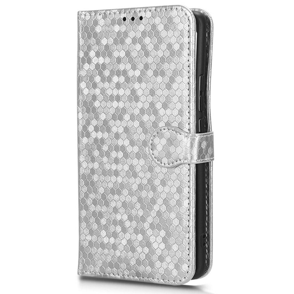 For Infinix Note 30 VIP 5G Phone Wallet Case Dot Imprinted Stand PU Leather Cover
