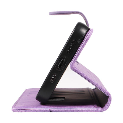 For Samsung Galaxy A13 4G / 5G Wallet Phone Cover PU Leather Imprinted Line Case with Stand