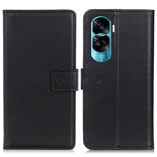 For Honor 90 Lite 5G / X50i Dustproof Cover Shockproof Wallet Stand Textured PU Leather Phone Case