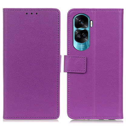 For Honor 90 Lite 5G / X50i Cell Phone Case Stand Wallet Protective Cover PU Leather Protective Shell