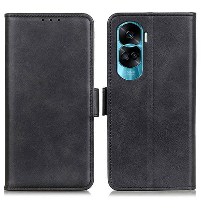 For Honor 90 Lite 5G / X50i Multifunction Wallet Case Cowhide Texture PU Leather Phone Stand Cover