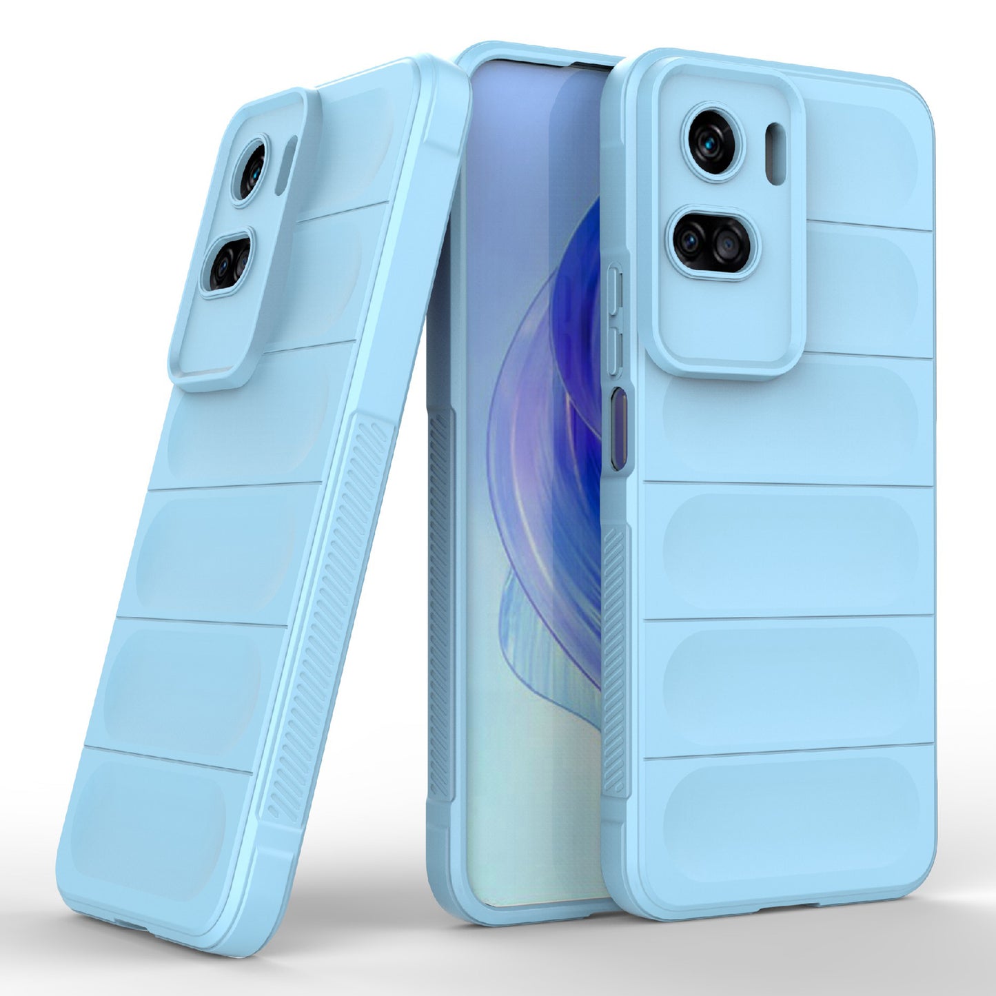 TPU Phone Case for Honor 90 Lite 5G Rugged Drop-proof Slim Phone Cover