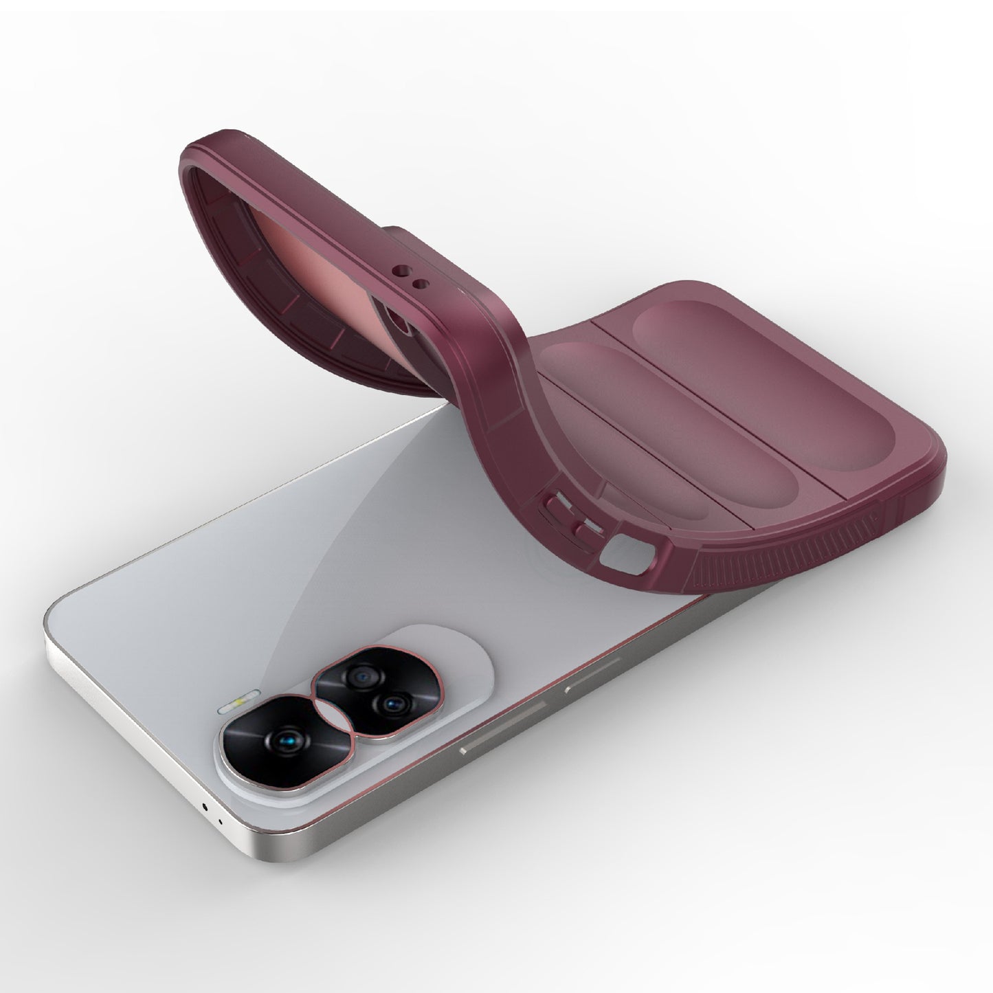 TPU Phone Case for Honor 90 Lite 5G Rugged Drop-proof Slim Phone Cover