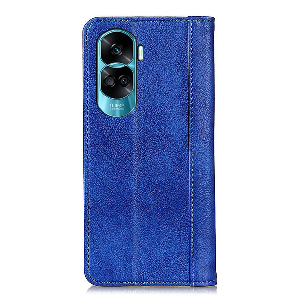For Honor 90 Lite 5G / X50i 5G Litchi Texture Split Leather Phone Case Wallet Stand Phone Cover