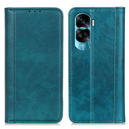 For Honor 90 Lite 5G / X50i 5G Litchi Texture Split Leather Phone Case Wallet Stand Phone Cover