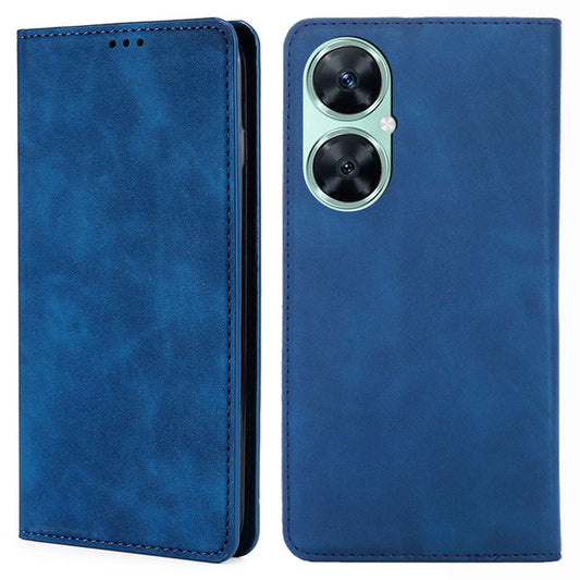 For Huawei Enjoy 60 Pro / Nova 11i / Maimang 20 Card Holder PU Leather Phone Case Skin-touch Phone Stand Cover