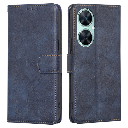 For Huawei Enjoy 60 Pro / Nova 11i / Maimang 20 Leather Shell Cowhide Texture Wallet RFID Blocking Phone Stand Cover