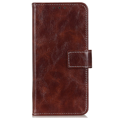 For Honor X50i 5G / 90 Lite 5G Flip Leather Wallet Case Retro Crazy Horse Texture Stand Phone Cover