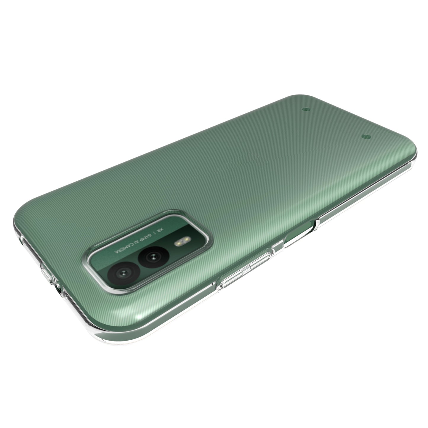 10Pcs  /  Pack For Nokia XR21 Phone Cover TPU Case Inner Watermark-Free Texture Clear Cell Phone Protector