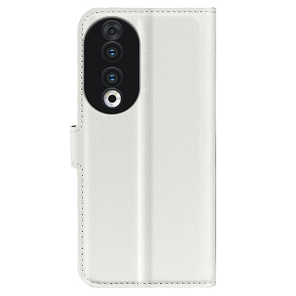 For Honor 90 Wallet Litchi Texture Shell Phone Cover Stand Mobile Phone PU Leather Case
