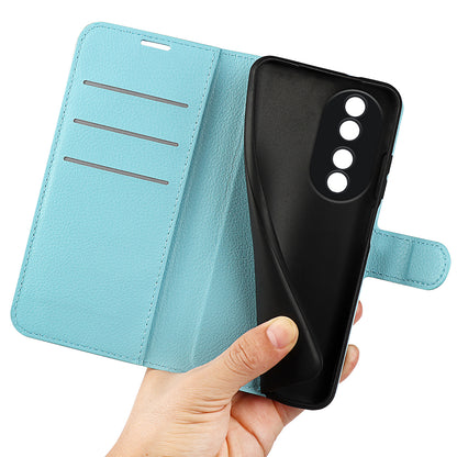 For Honor 90 Wallet Litchi Texture Shell Phone Cover Stand Mobile Phone PU Leather Case