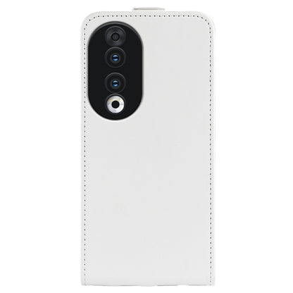 For Honor 90 TPU+PU Leather Phone Shell Vertical Flip Case Mobile Phone Cover with Card Slots