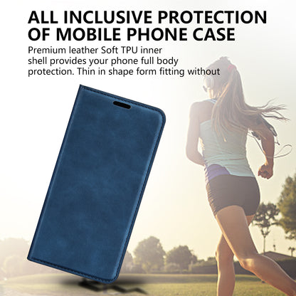 For Honor 90 Wallet Flip Cell Phone Case Skin-touch Stand Shockproof PU Leather Cover