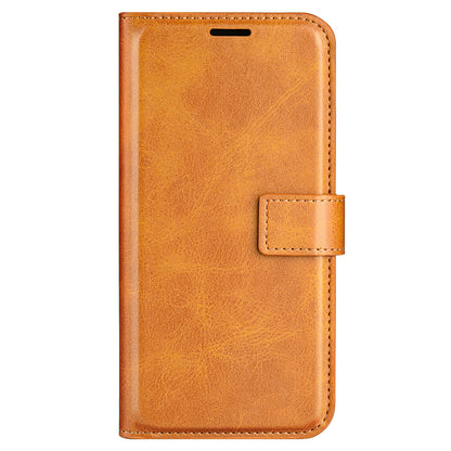 For Honor 90 Phone Shell Calf Texture Leather Cover Stand Wallet Square Magnetic Closure Case
