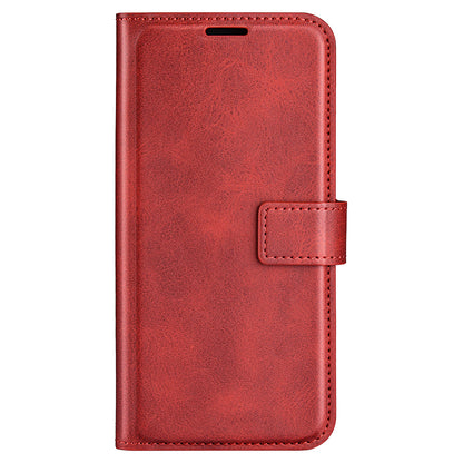 For Honor 90 Phone Shell Calf Texture Leather Cover Stand Wallet Square Magnetic Closure Case