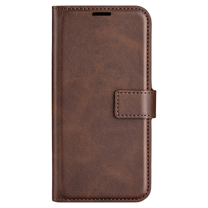 For Honor 90 Phone Shell Calf Texture Leather Cover Stand Wallet Square Magnetic Closure Case
