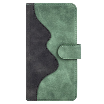 For Honor 90 PU Leather Wallet Phone Cover Dual-color Splicing Stand Cell Phone Case